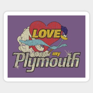 Love My Plymouth 1969 Sticker